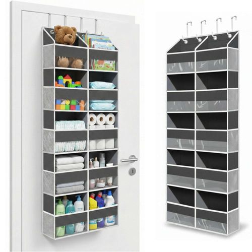 Organizador para colocar sobre la puerta Camkey de 10 bolsillos con tela Oxford 600D