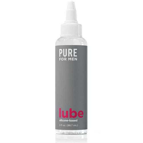 Lube Pure a base de silicona para hombres botella duradera de 90 ml