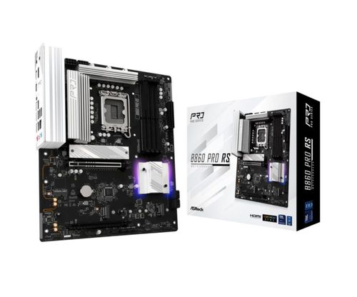 Placa madre ASRock B860 Pro RS Intel Core Ultra DDR5 8666 MHz