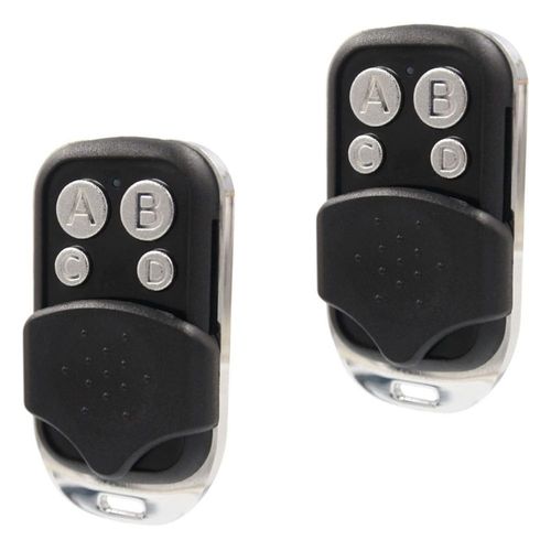 Control remoto para abridor de puerta de garaje Solidremote 2 unidades 4 botones