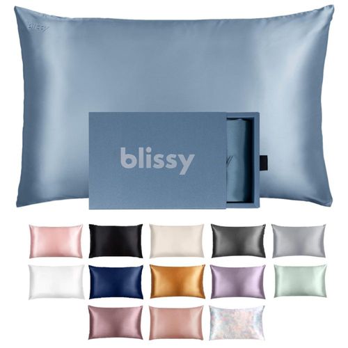 Funda de almohada de seda Blissy 100% pura morera 22 Momme grado 6A