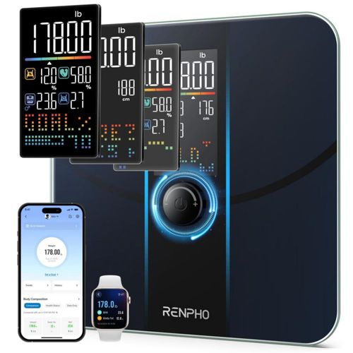 Báscula inteligente RENPHO ELIS 3X para peso corporal grasa corporal e IMC