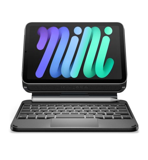 Funda con teclado Dexnor para iPad Mini de 7.ª y 6.ª generación con panel táctil