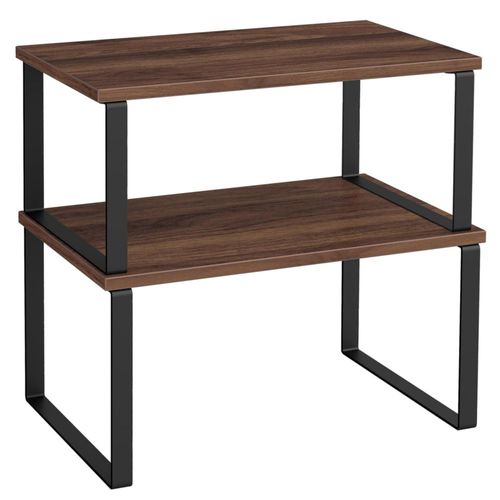 Estante organizador de armario SONGMICS Kitchen madera de nogal natural