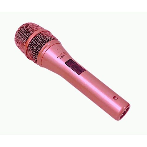 Microfono rosado profesional alambrico kmi 12