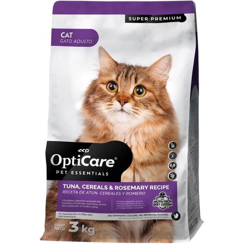 Opticare gato adulto 3 kg, original sellado