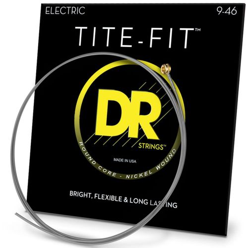 Cuerdas para Guitarra Eléctrica DR Strings Tite Fit 9-46