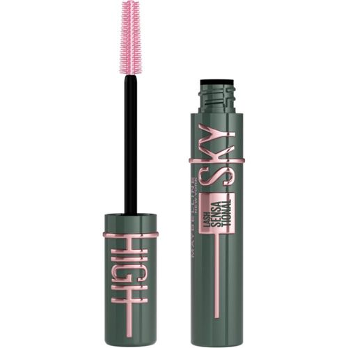 Máscara Maybelline Lash Sensational Sky High lavable verde