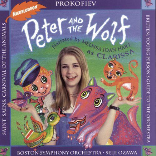CD Sony Prokofiev: Pedro y el lobo narrado por Melissa Joan