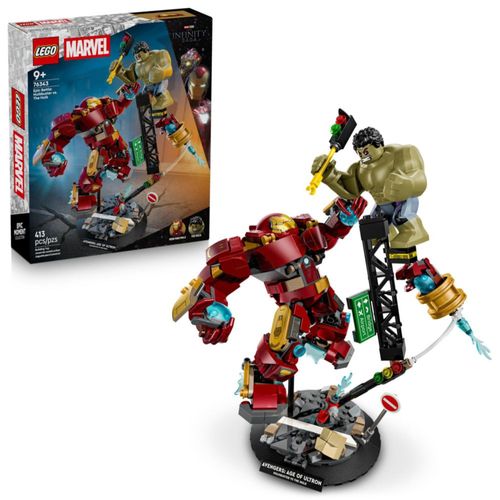 Juguete de construcción LEGO Marvel Epic Battle Hulkbuster vs Hulk 76343