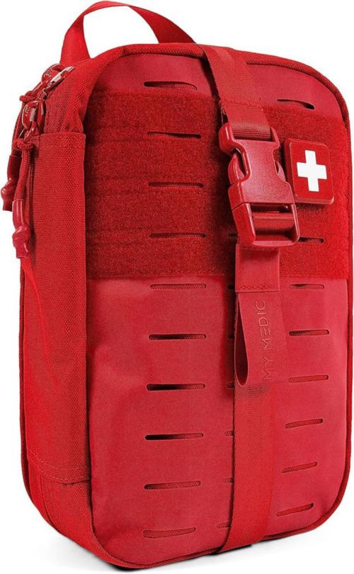 Botiquín de primeros auxilios My Medic MyFak Standard Ifak 132 artículos rojo