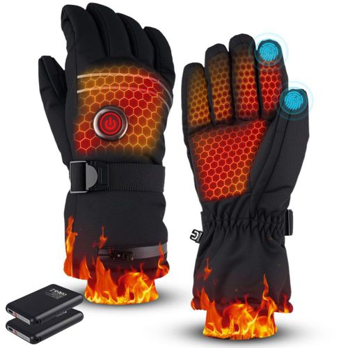 Guantes térmicos Torlaist con batería recargable para hombres y mujeres