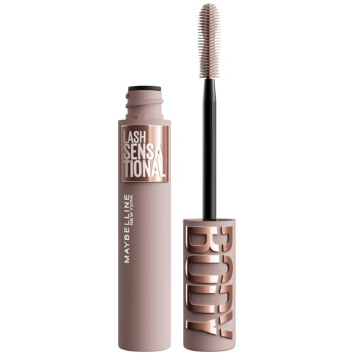 Máscara Maybelline Lash Sensational lavable para el cuerpo color marrón oscuro