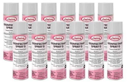 Aerosol desinfectante Claire CL1001 Country Fresh Scent 500 ml x12