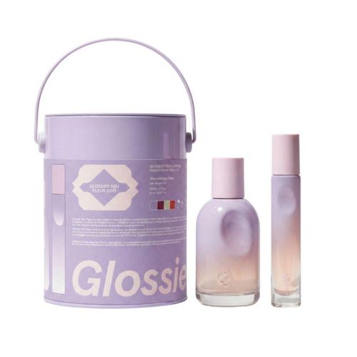 Set de perfume de regalo Glossier You Fleur Eau de Parfum 8 ml y 50 ml
