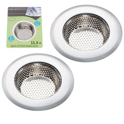 Colador de fregadero de cocina Fengbao de acero inoxidable 2 piezas