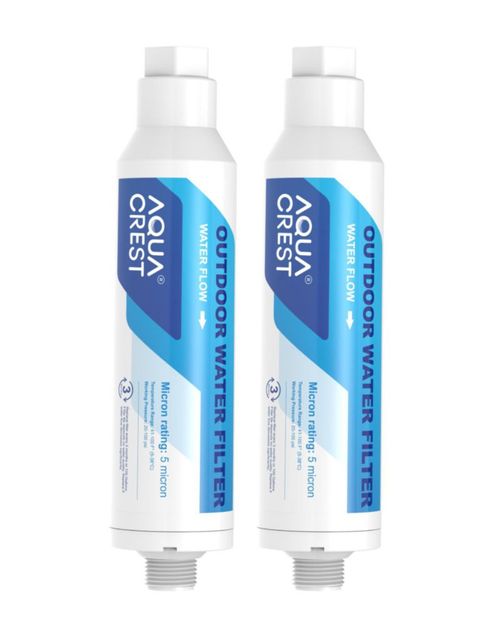 Filtro de agua AQUACREST Inline para lavado de coches y limpieza de ventanas