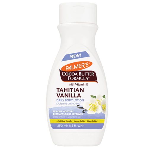 Loción corporal Palmer's manteca de cacao y vainilla tahitiana 250 ml