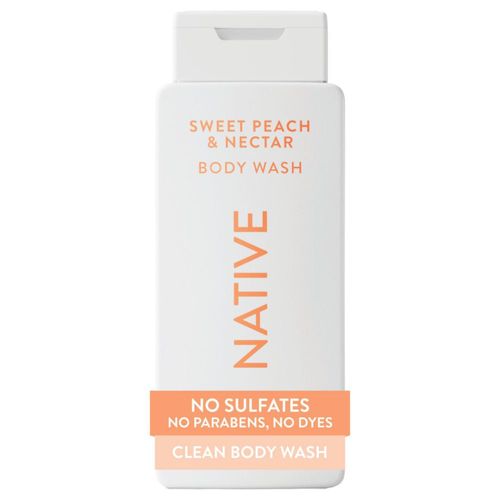 Gel de baño Native Sweet Peach & Nectar 532 ml sin sulfatos