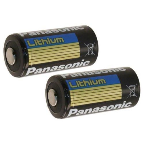 Batería Panasonic BAT002 CR123A de litio 3 V 155 Ah x2