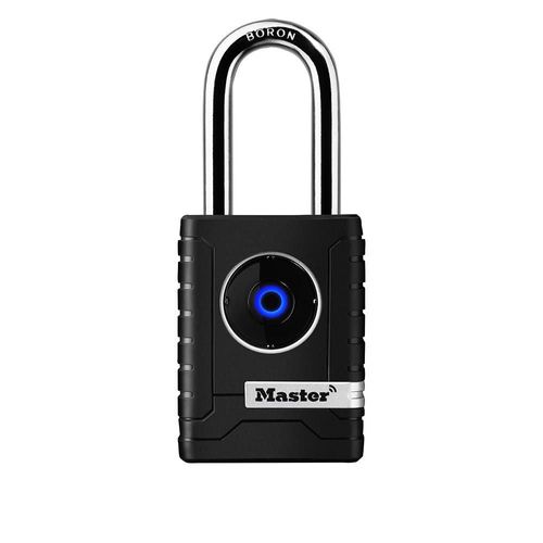 Candado inteligente Master Lock negro para exteriores Bluetooth 4401LHEC