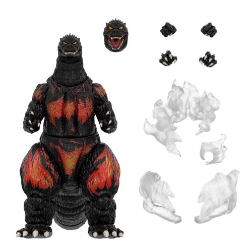 Figura de acción Super7 ULTIMATES! ¡Toho Hei Sei está quemando a Godzilla!