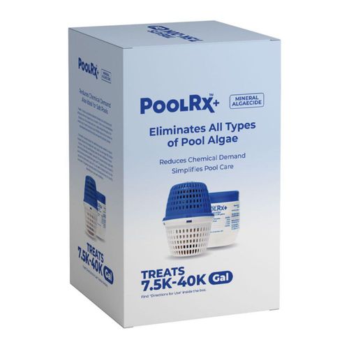 Unidad PoolRx+ de alguicida mineral para piscinas y combinación de refuerzo