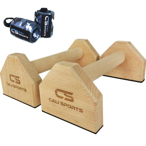 Equipo de calistenia CALI SPORTS Push Up Bar con muñequeras