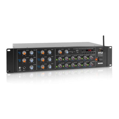 Amplificador de potencia Pyle PT12050CH 600 W Bluetooth 12 canales montaje en rack