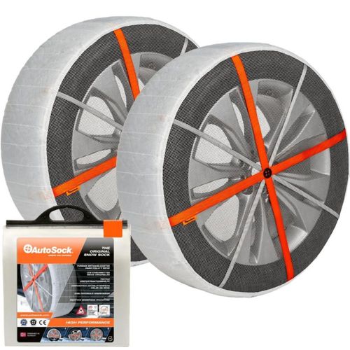 Calcetines de nieve para neumáticos AUTOSOCK HP860 para coche SUV camioneta paquete de 2