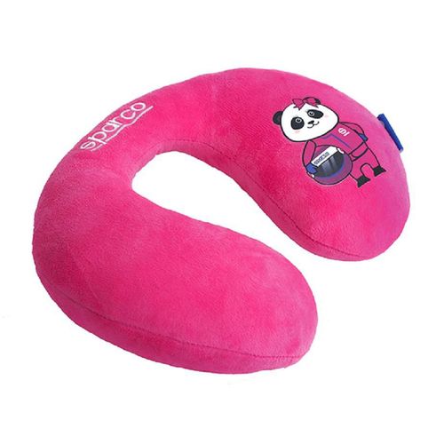 Almohada de viaja para cuello Sparco ROSA