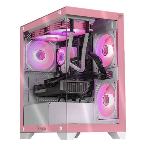Xtreme pc gaming rtx 5060 ti ryzen 7 32gb ssd 1tb wifi pink