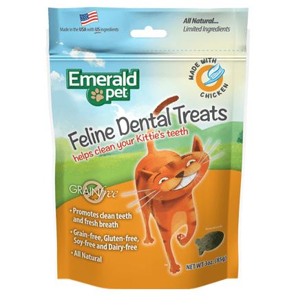 Premios Dentales Para Gato Emerald Pet Pollo ST0715PO