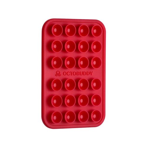 Soporte adhesivo para funda de teléfono OCTOBUDDY Classic Red