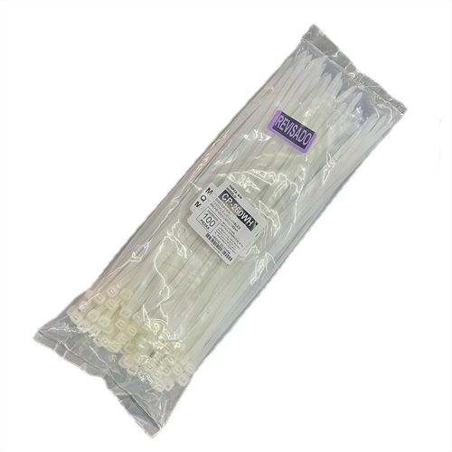 Bolsa con 100 cinchos sujeta cable ancho 4,8 largo 280mm