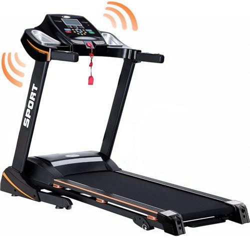 Caminadora Eléctrica Plegable 2.5 HP Pantalla LCD Negro