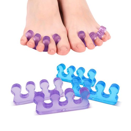 Separadores de dedos SUNFATT para pedicura espaciadores de dedos de gel para mujer