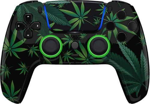 Controlador inalámbrico personalizado Controllerzz Weeds para PS5