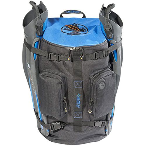 Mochila de mano AKONA Globetrotter todo en uno azul
