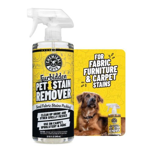 Quitamanchas para mascotas Chemical Guys Furbidden para coche y hogar 946 ml