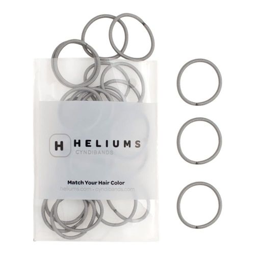 Cintas de helio pequeñas de helio color gris 48 unidades reutilizables para cabello fino