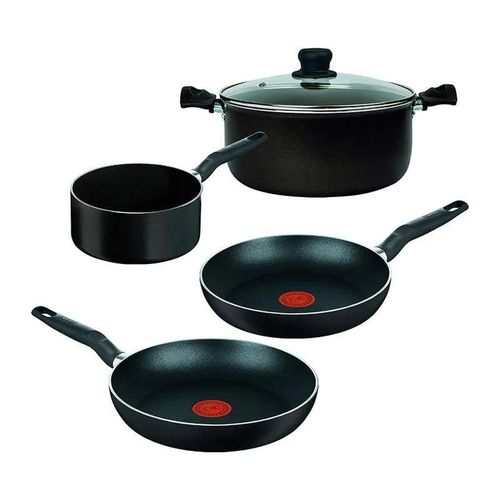 BATERIA 5 PIEZAS COLOR NEGRA  T-FAL 5813700