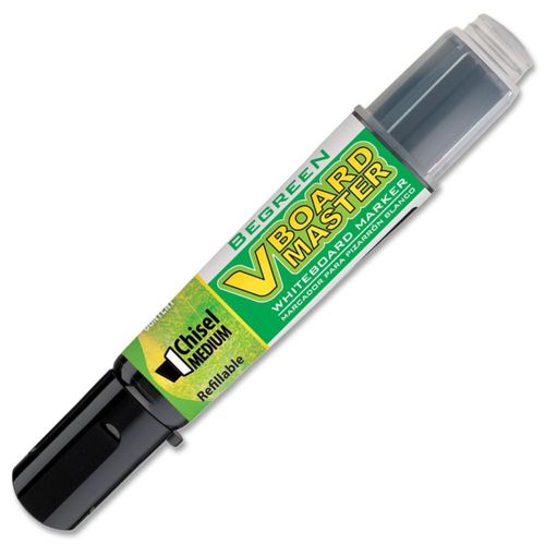 Rotuladores de borrado en seco PILOT V Board Master BeGreen 12 tinta negra