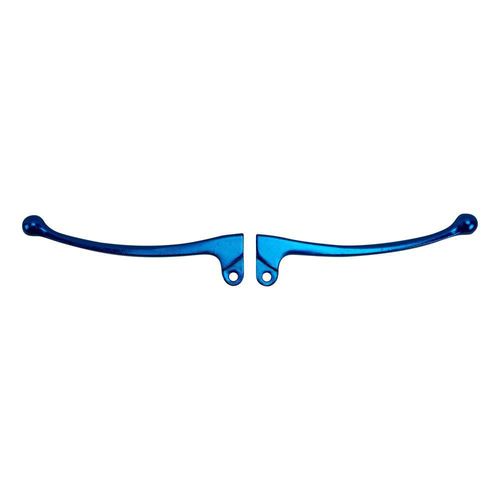 Manija freno/embrague azul set italika ft 125 (05-12)