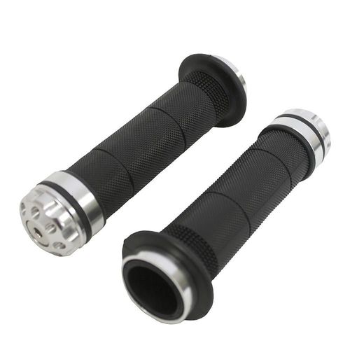 Puño negros con contrapeso cromo set roda sustituye a 39-5550-001
