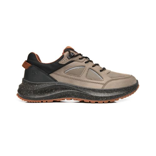 Tenis flexi country café hombre sender