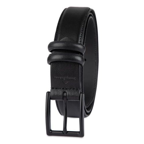 Cinturón de cuero Tommy Bahama negro talla S