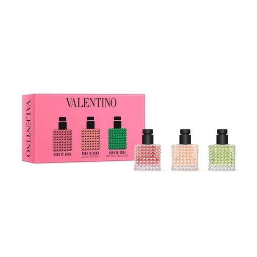 Set Miniatura de Perfumes Valentino Born in Roma 18 ml Trio para Mujer