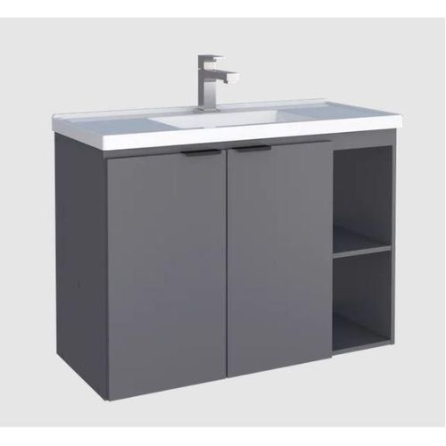 MUEBLE BAÑO ASTER 80 GRIS MODELO 102430