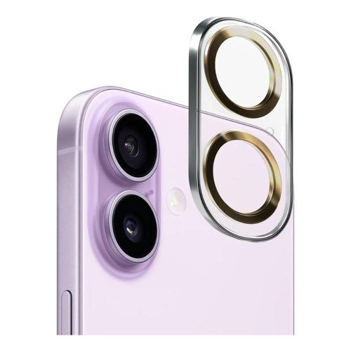 Mica De Cámara Cristal Templado Deluxe Para Iphone 21